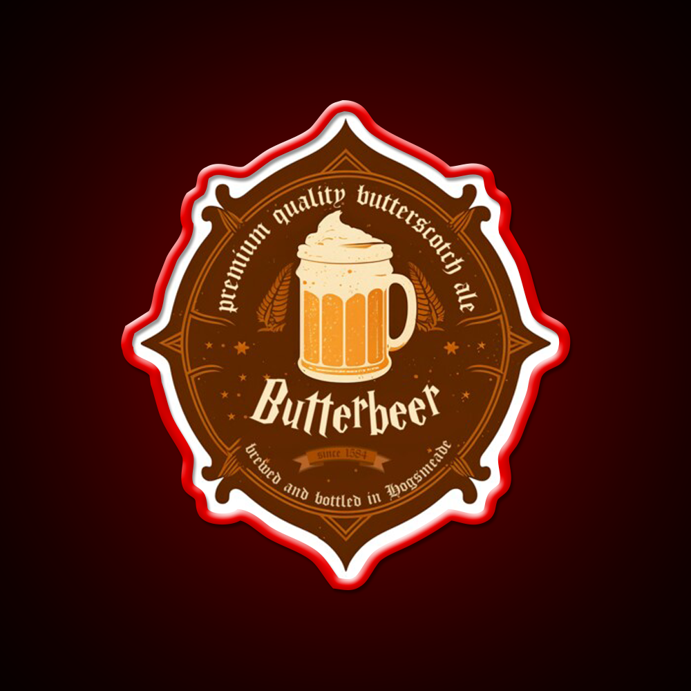 Wizarding World Butterbeer Bar Decor Led Neon Sign Rgb Color - LED neon sign view 10