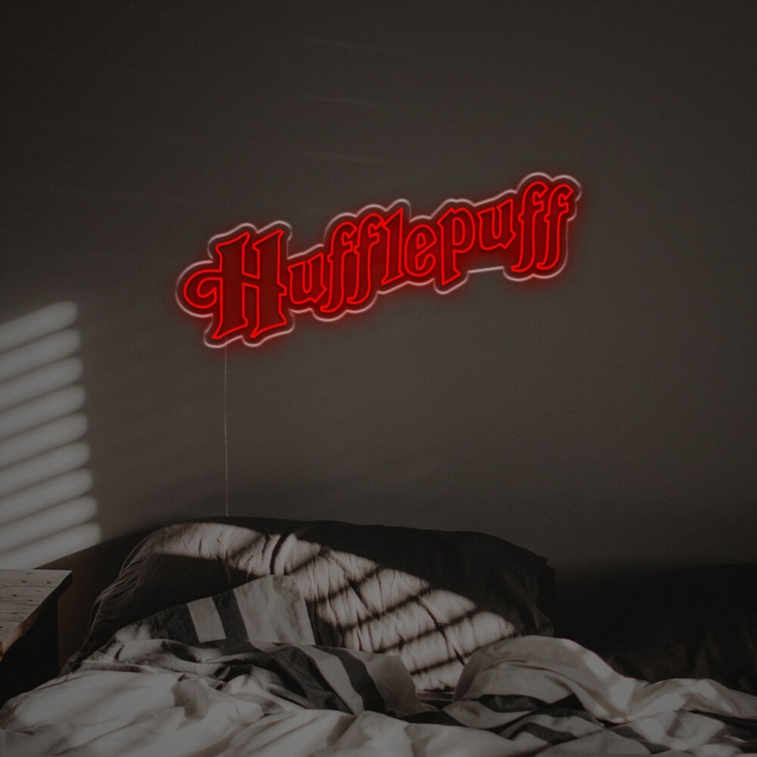 Wizarding World Hufflepuff Led Neon Sign For Home - Shineneon