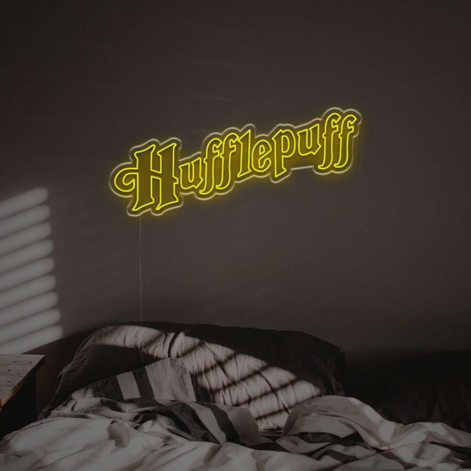 Wizarding World Hufflepuff Led Neon Sign For Home - Shineneon