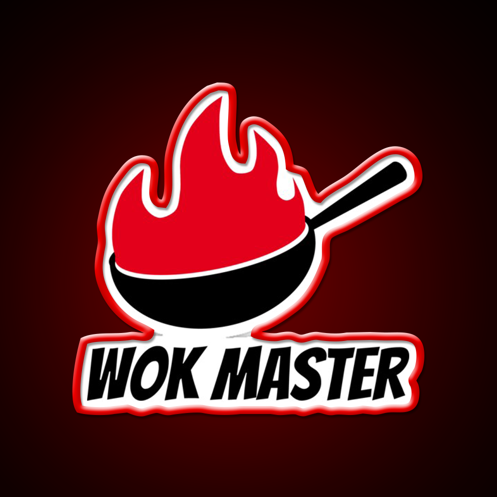 Wok Master Led Neon Sign Chinese Food Rgb Color