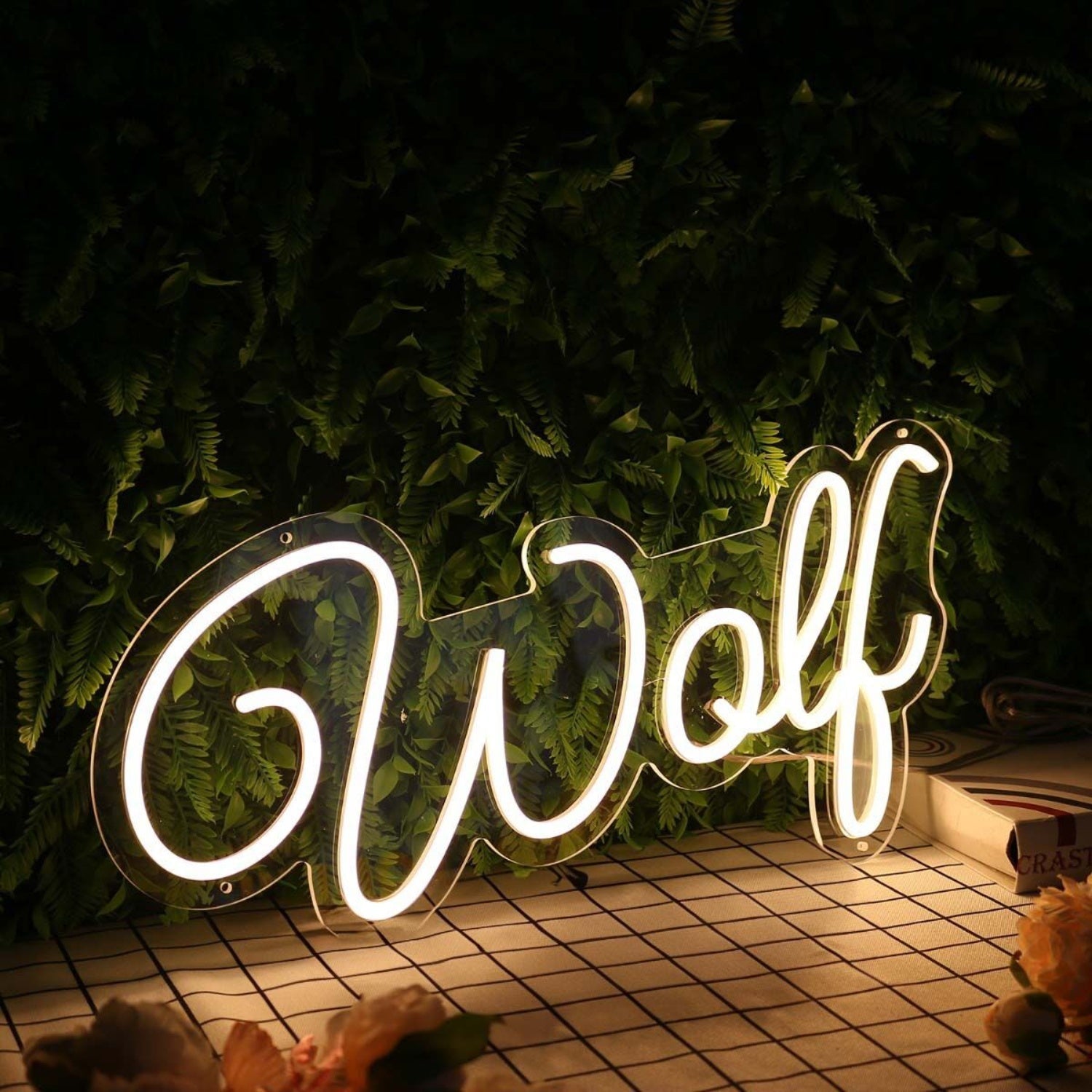 Wolf Yellow Led Neon Sign - Shineneon