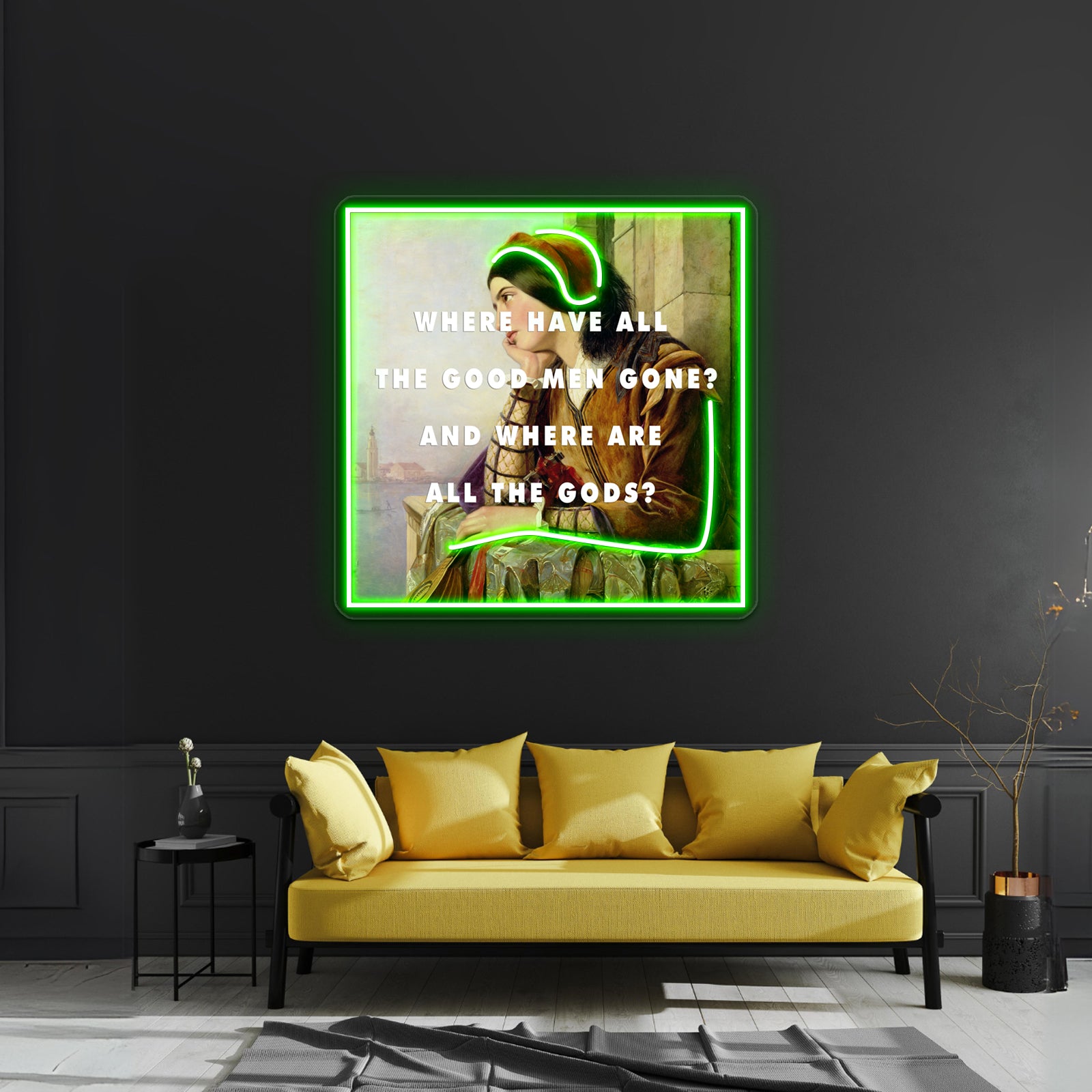 Woman In Love With A Hero Artwork Led Neon Signs | Shineneon