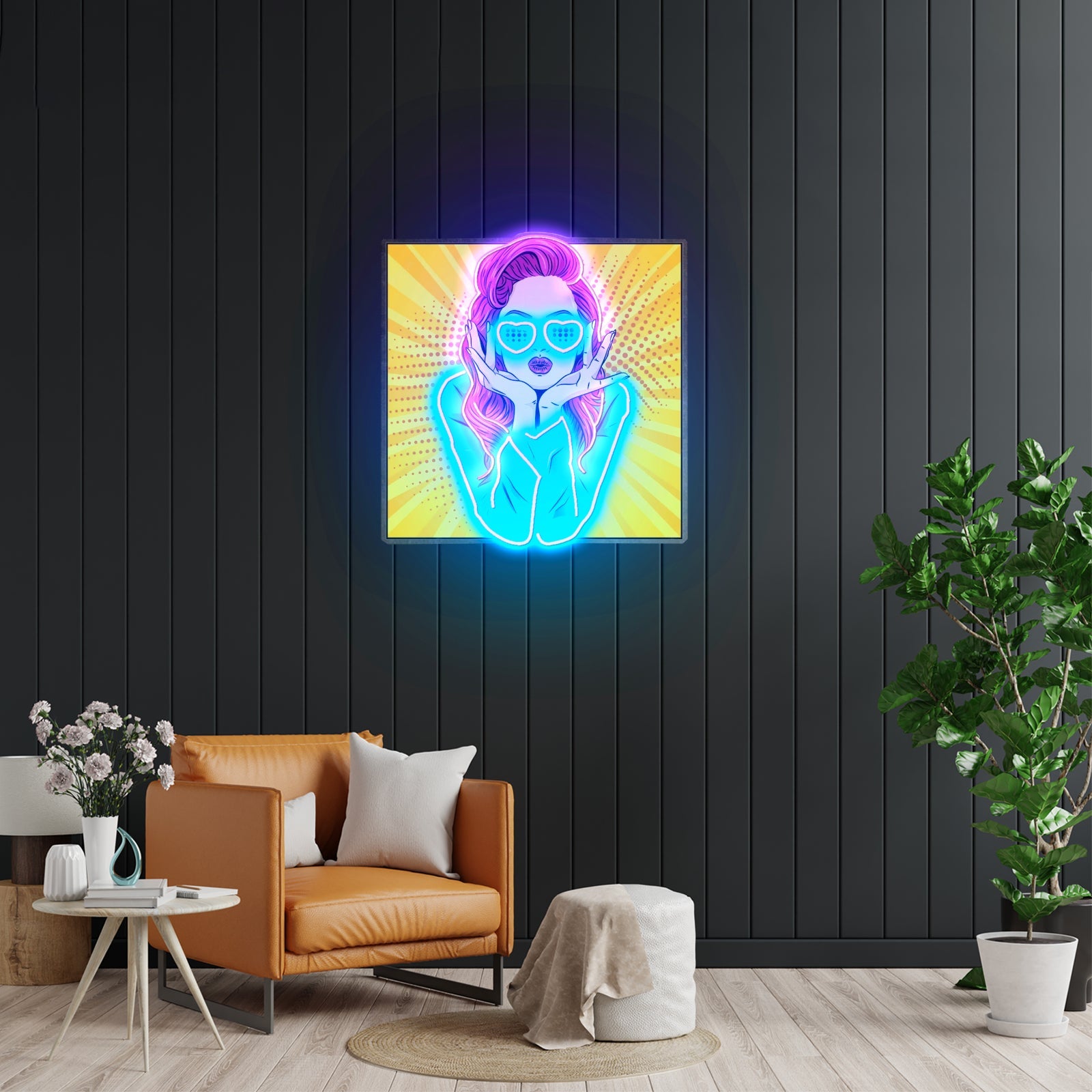 Woman Retro Led Neon Sign Light Custom Led Signs - Shineneon