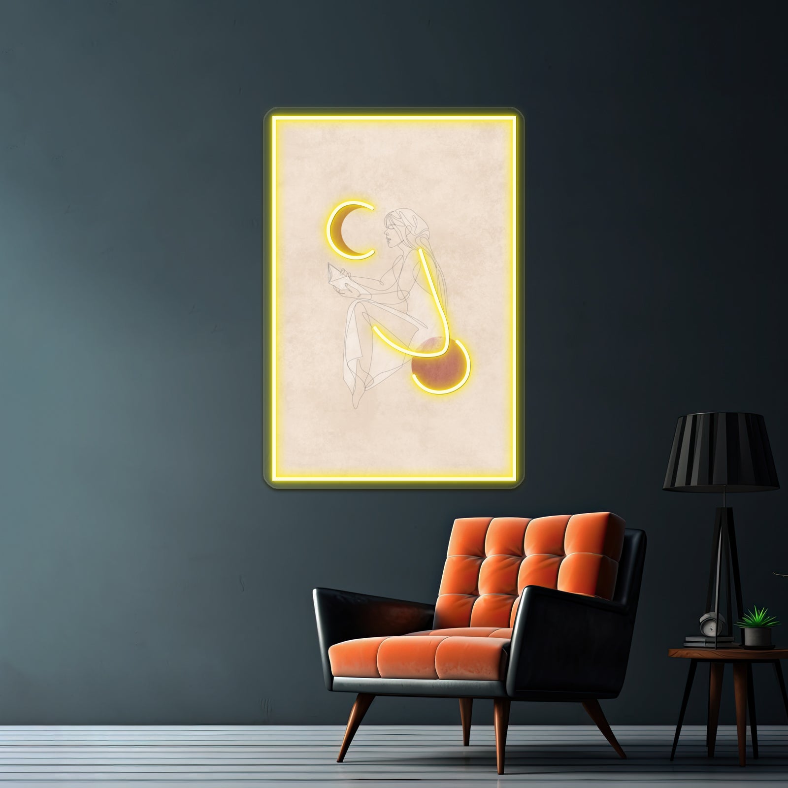 Woman With Vision Wall Artwork Neon Signs | Shineneon