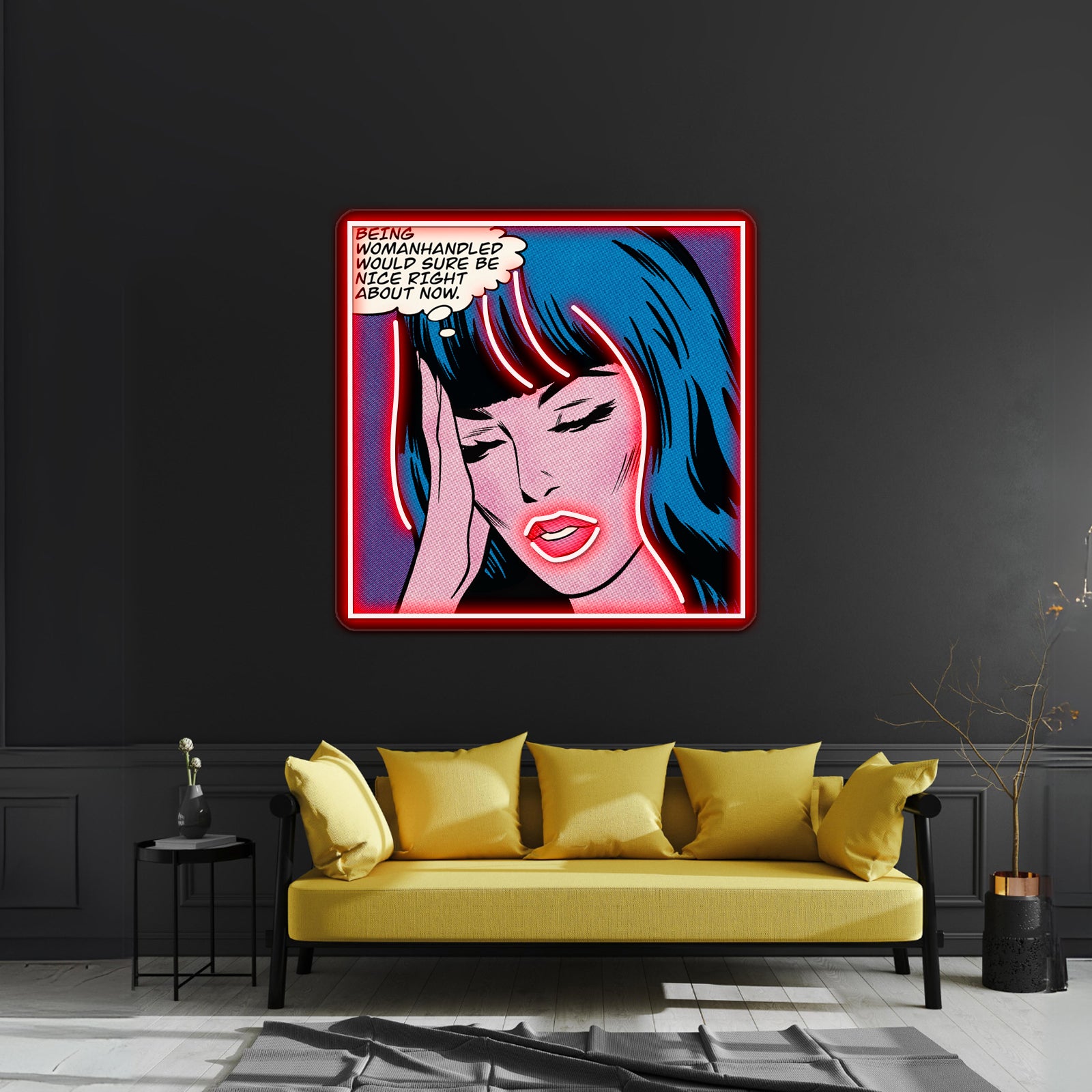 Womanhandled Artwork Led Neon Signs | Shineneon