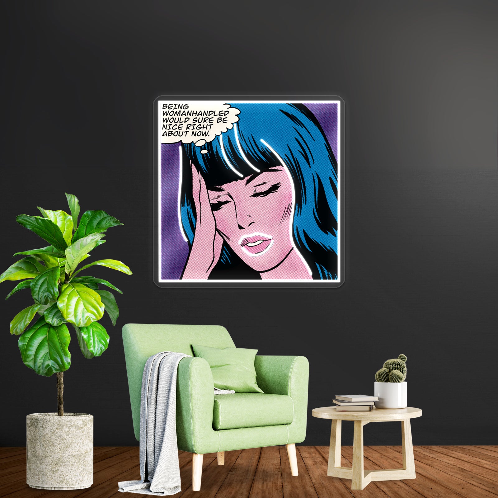 Womanhandled Artwork Led Neon Signs | Shineneon