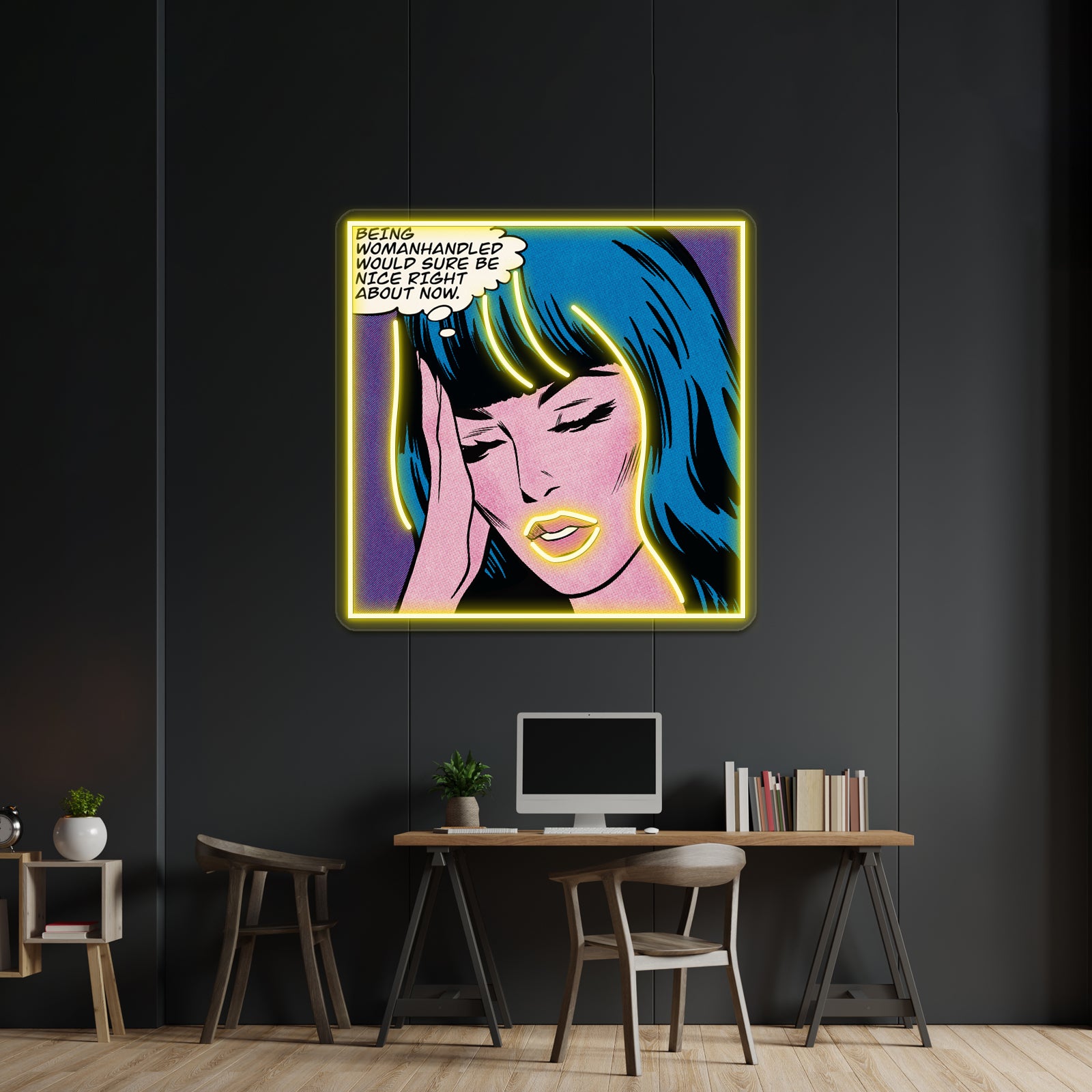 Womanhandled Artwork Led Neon Signs | Shineneon