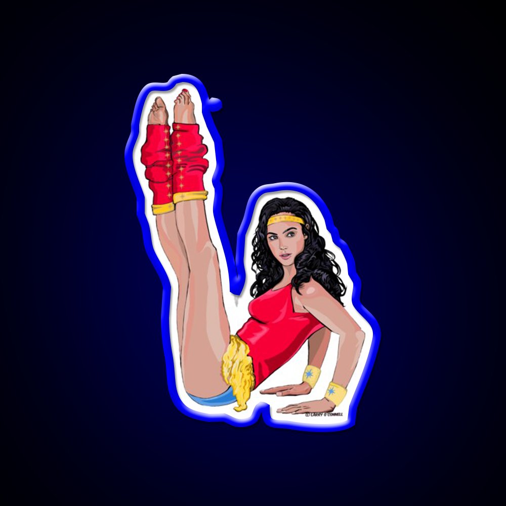 Wondercise 1984 Gym Fitness Led Neon Sign Rgb Color