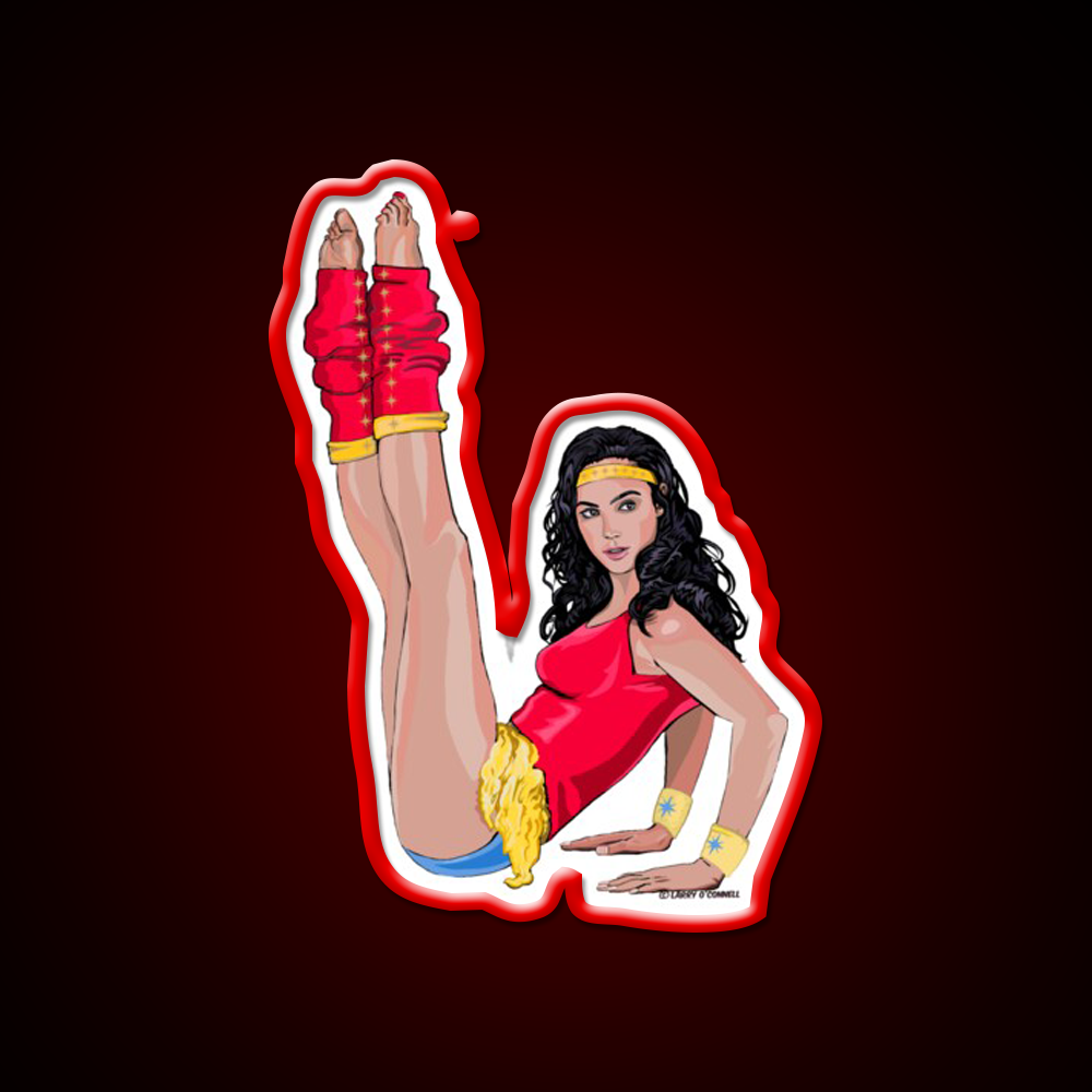 Wondercise 1984 Gym Fitness Led Neon Sign Rgb Color