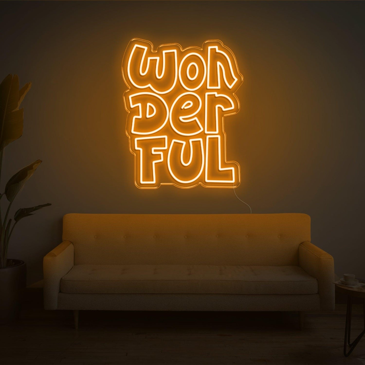 Wonderful Light Blue Led Neon Sign For Home Cafe Decor | Shineneon