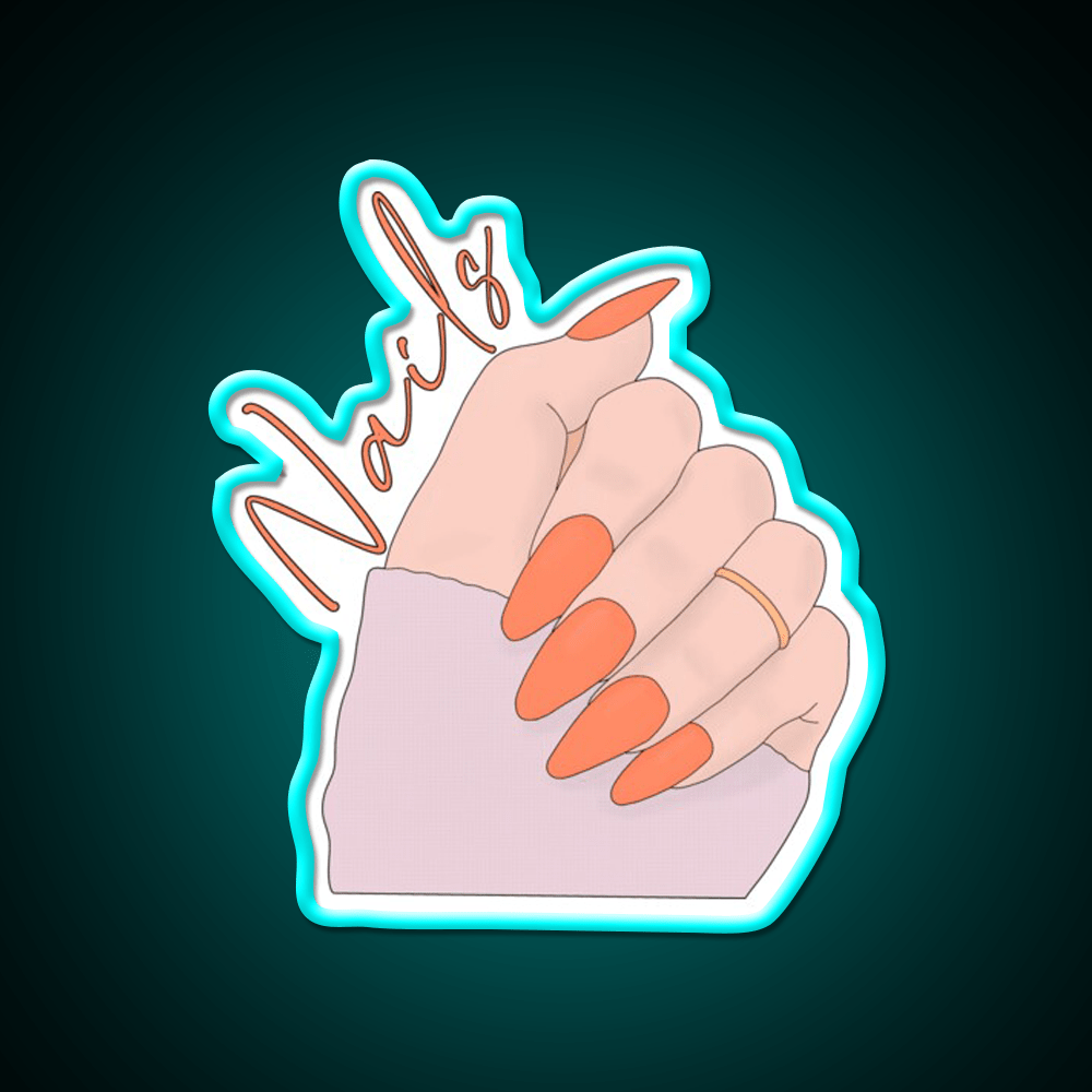 Wonderful Nail Salon Led Neon Sign Rgb Color - Shineneon