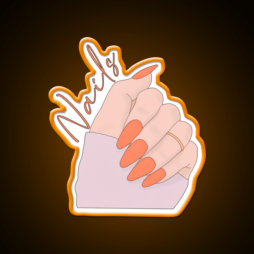 Wonderful Nail Salon Led Neon Sign Rgb Color - Shineneon