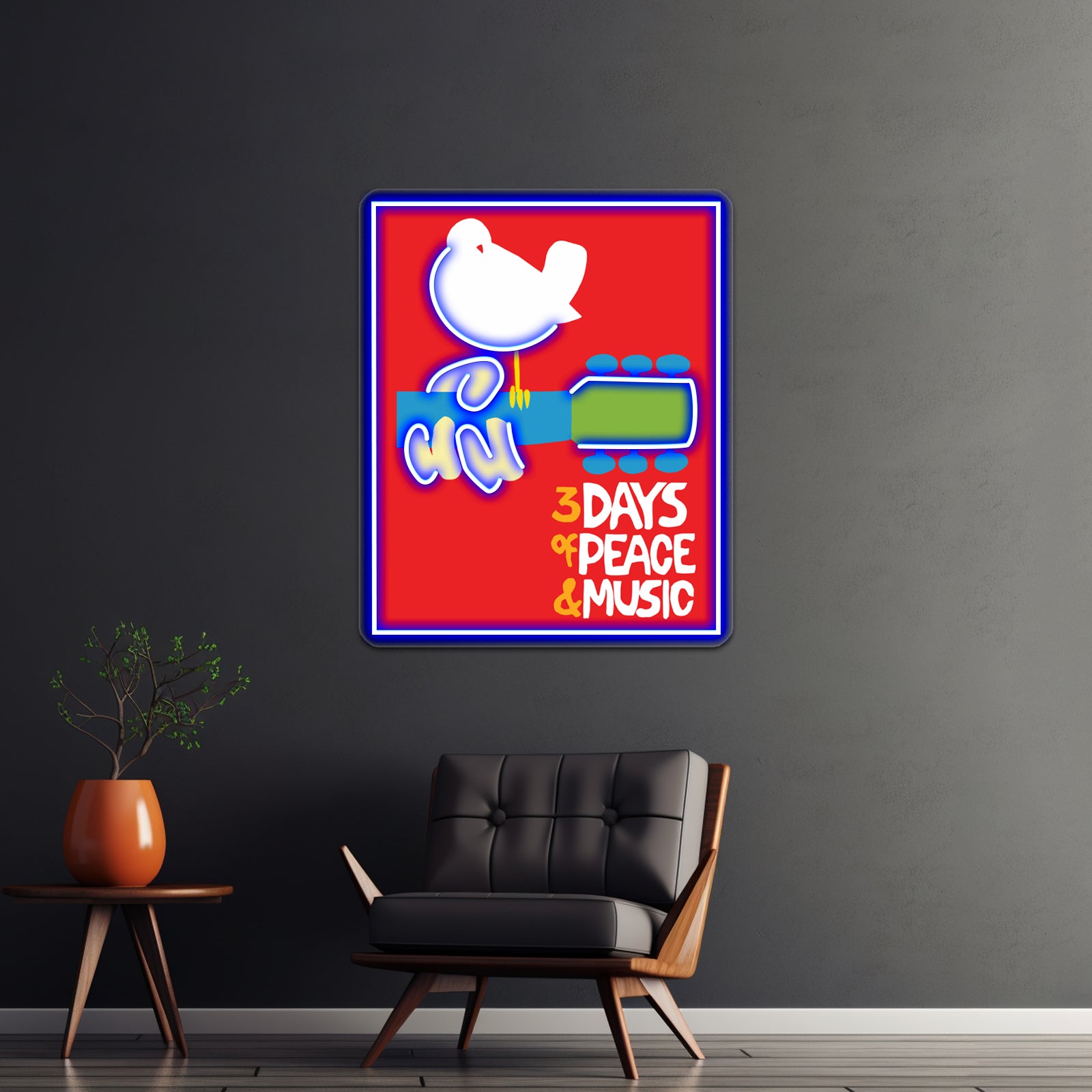 Woodstock Artwork Led Neon Signs | Shineneon