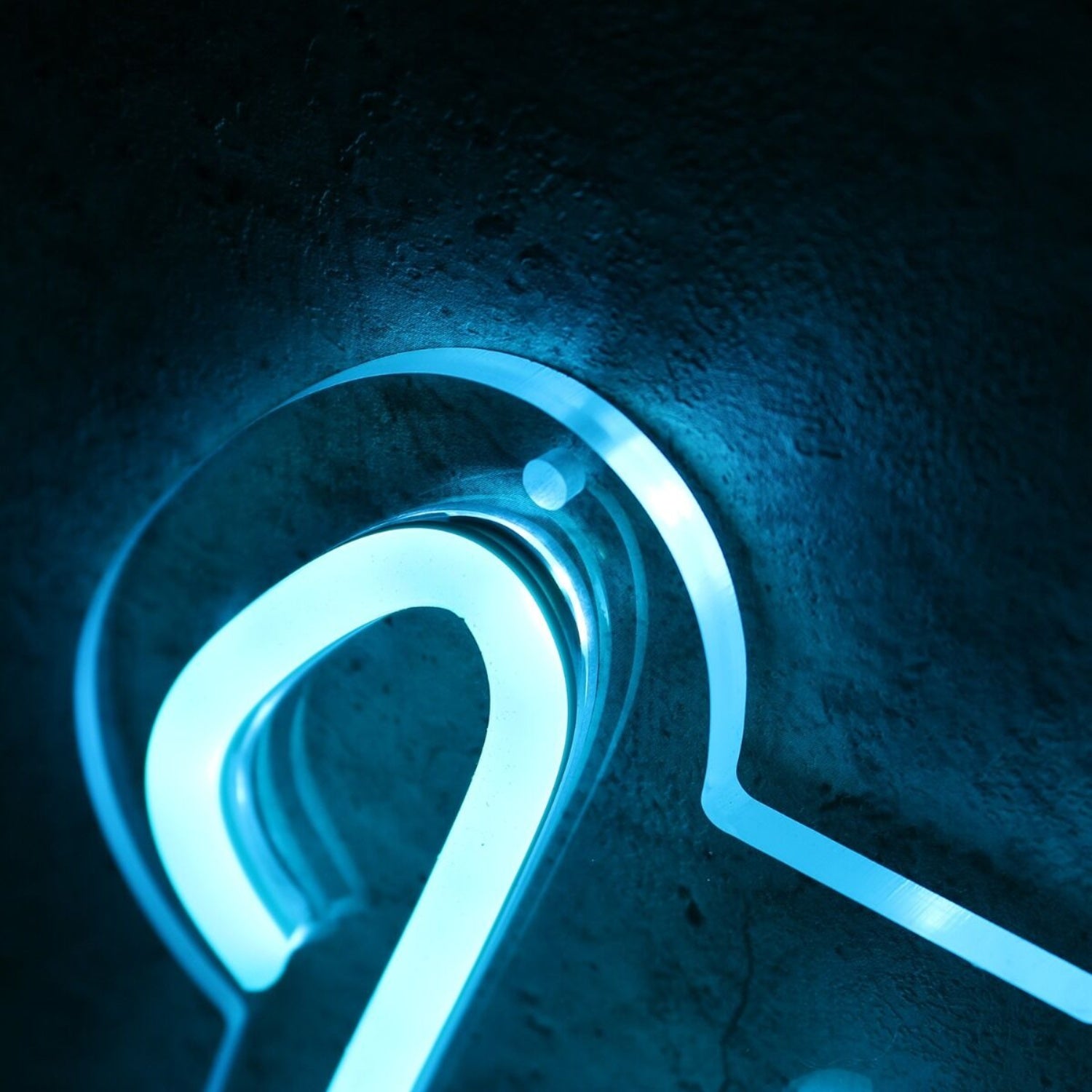 Work Hard Game Harder Blue Led Neon Sign | Shineneon