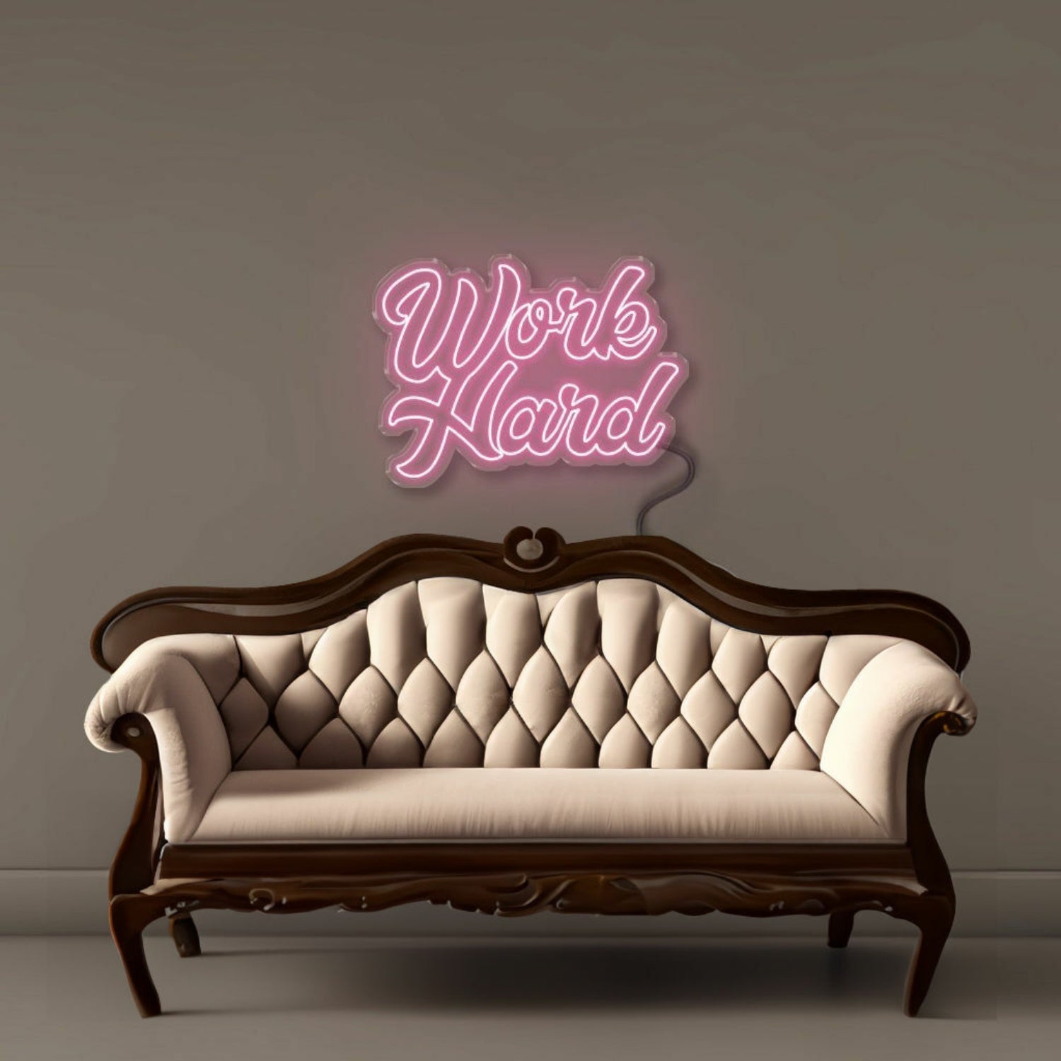 Work Hard Led Neon | Shineneon