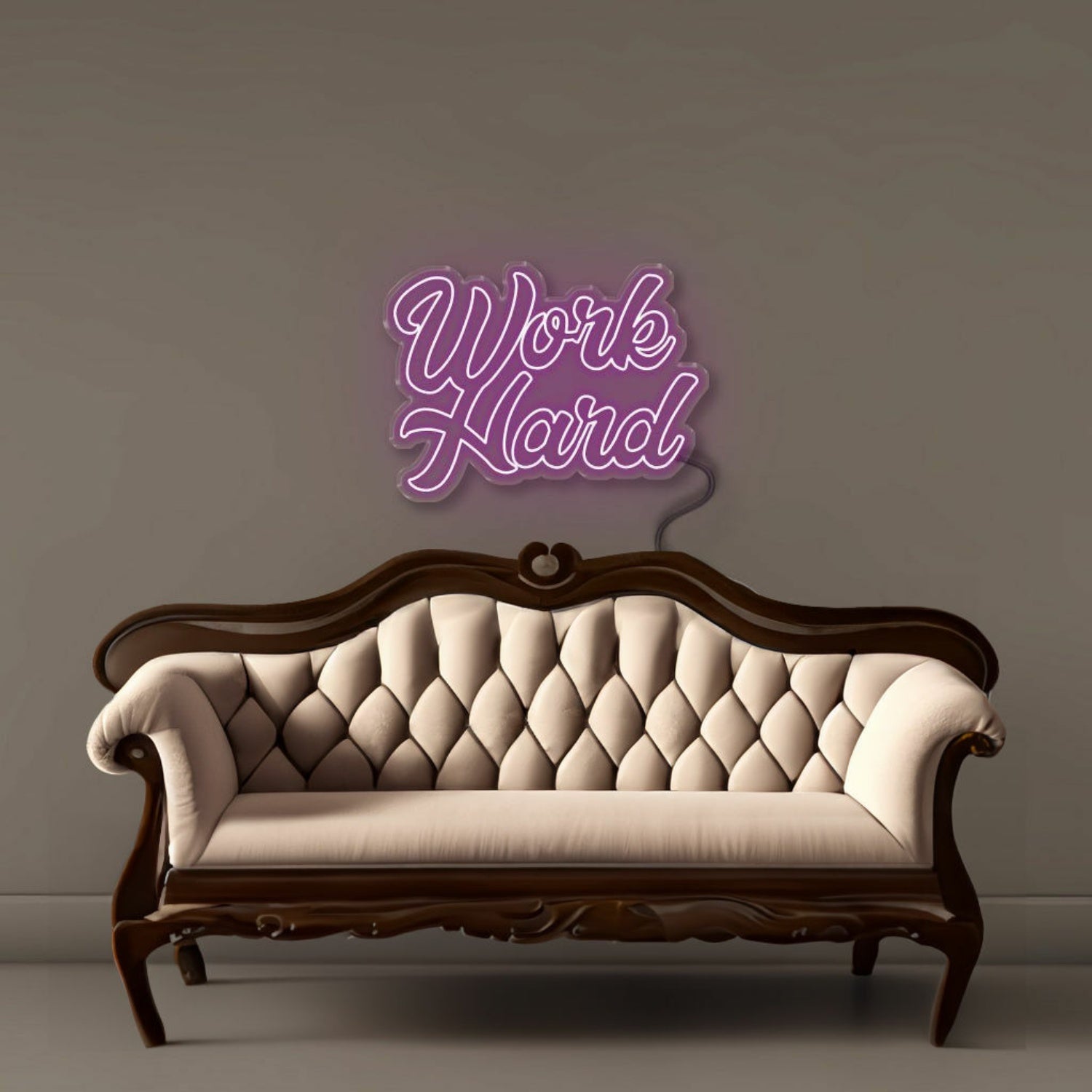 Work Hard Led Neon | Shineneon