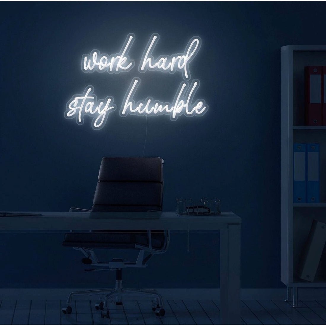 Work Hard Stay Humble Led Sign Business Neon Signs - Shineneon