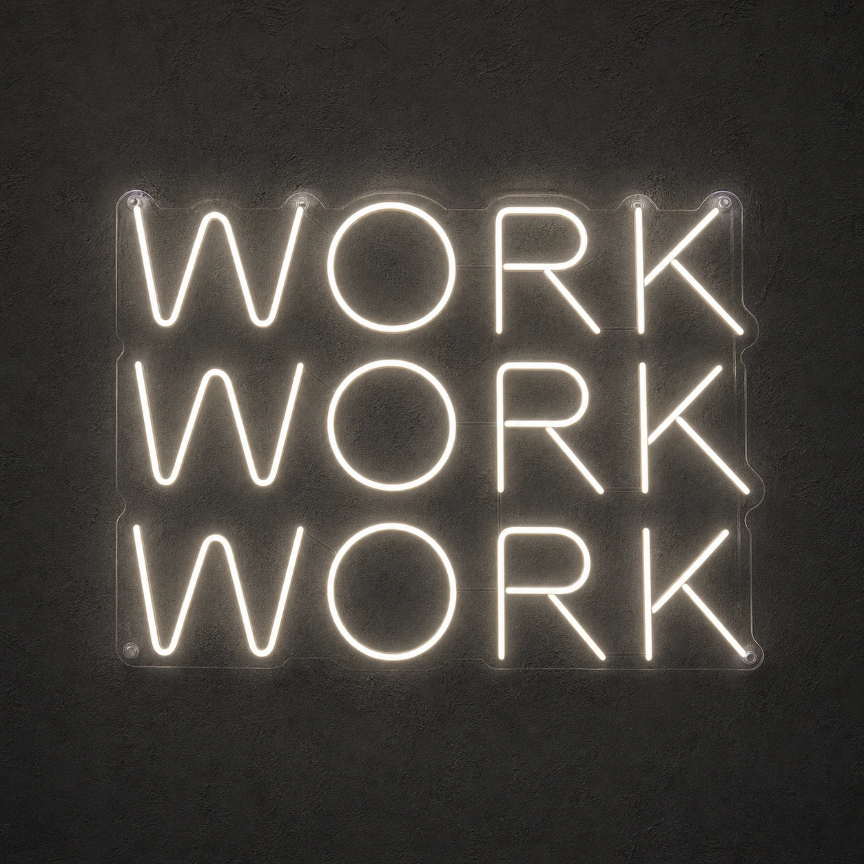 Work LED Neon Sign main product image