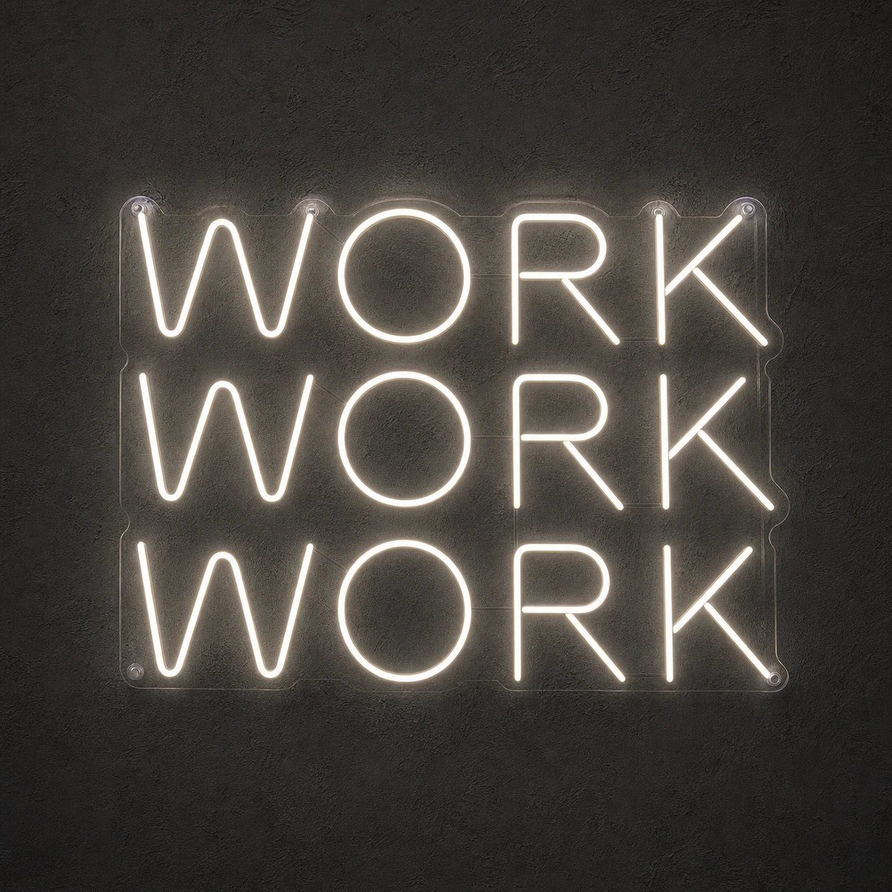 Work LED Neon Sign - Shineneon