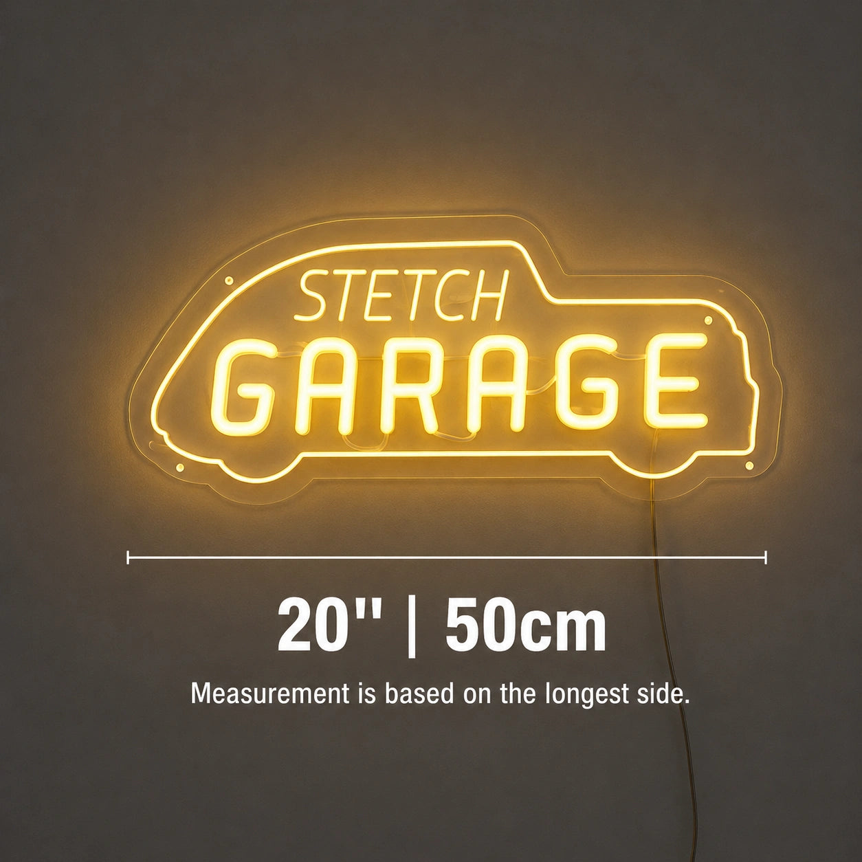 Workshop Garage Neon Sign LED Neon Sign size image