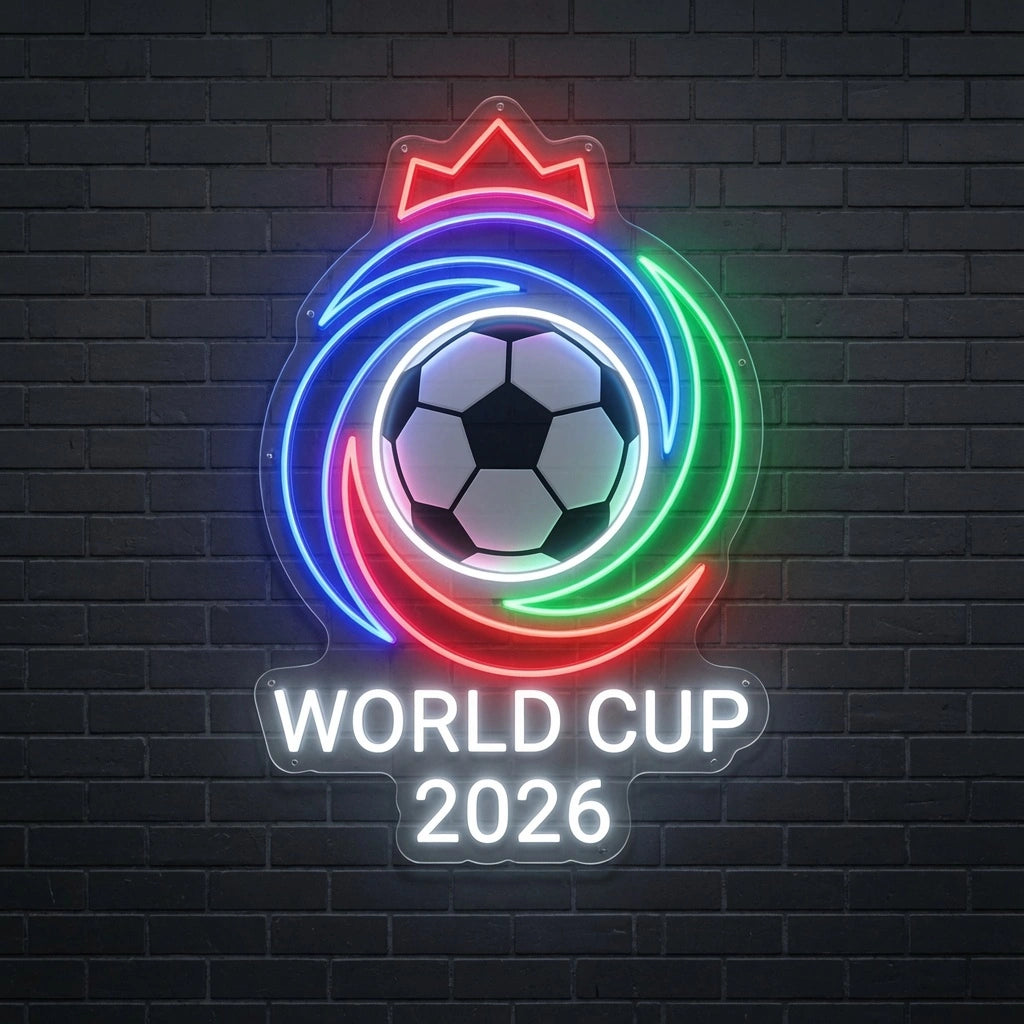 World Cup LED Neon Sign - 01 Original Product Image