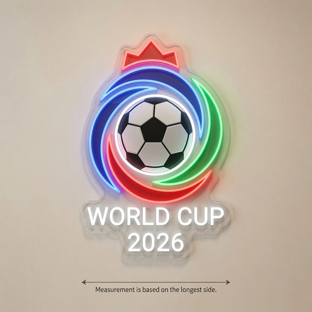 World Cup LED Neon Sign - 04 Size Image
