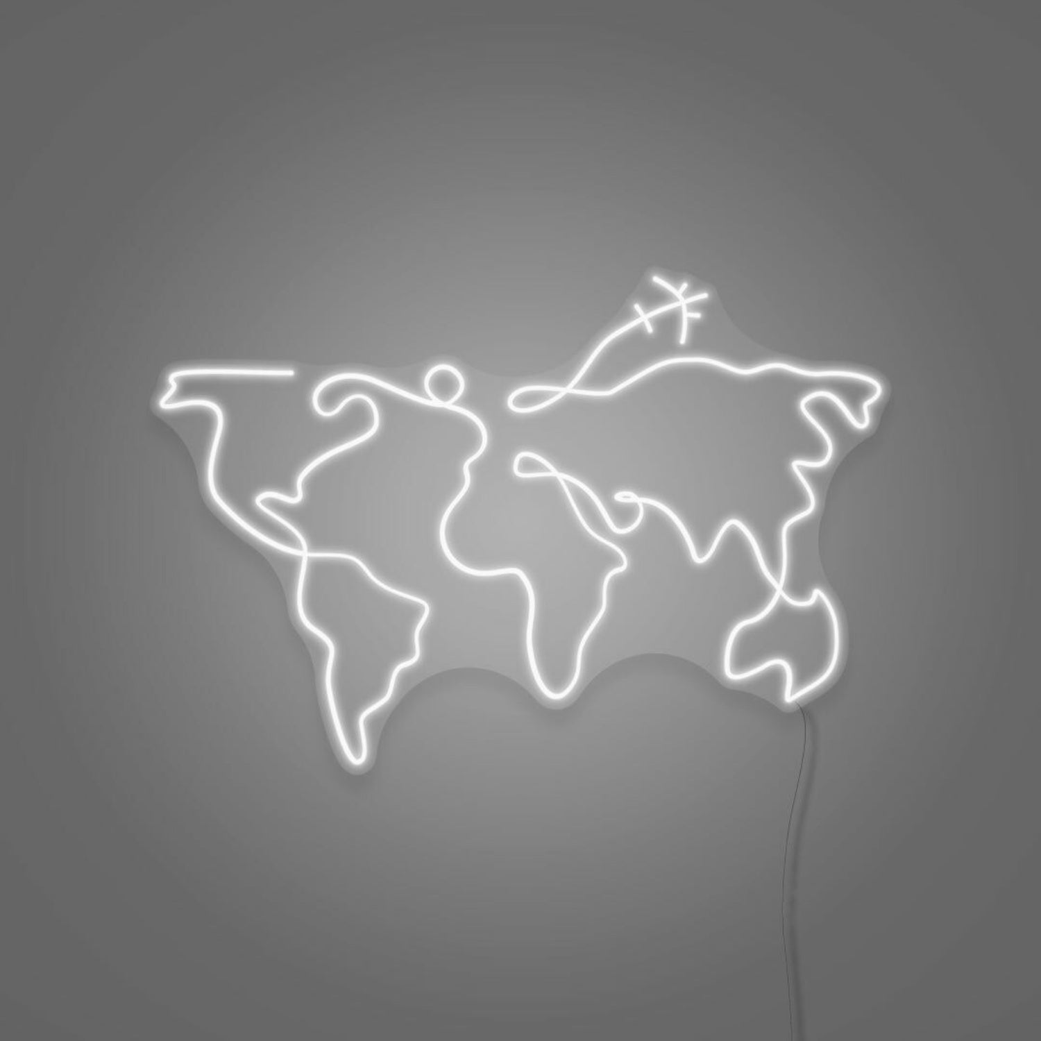 World Map Led Neon Sign - Shineneon