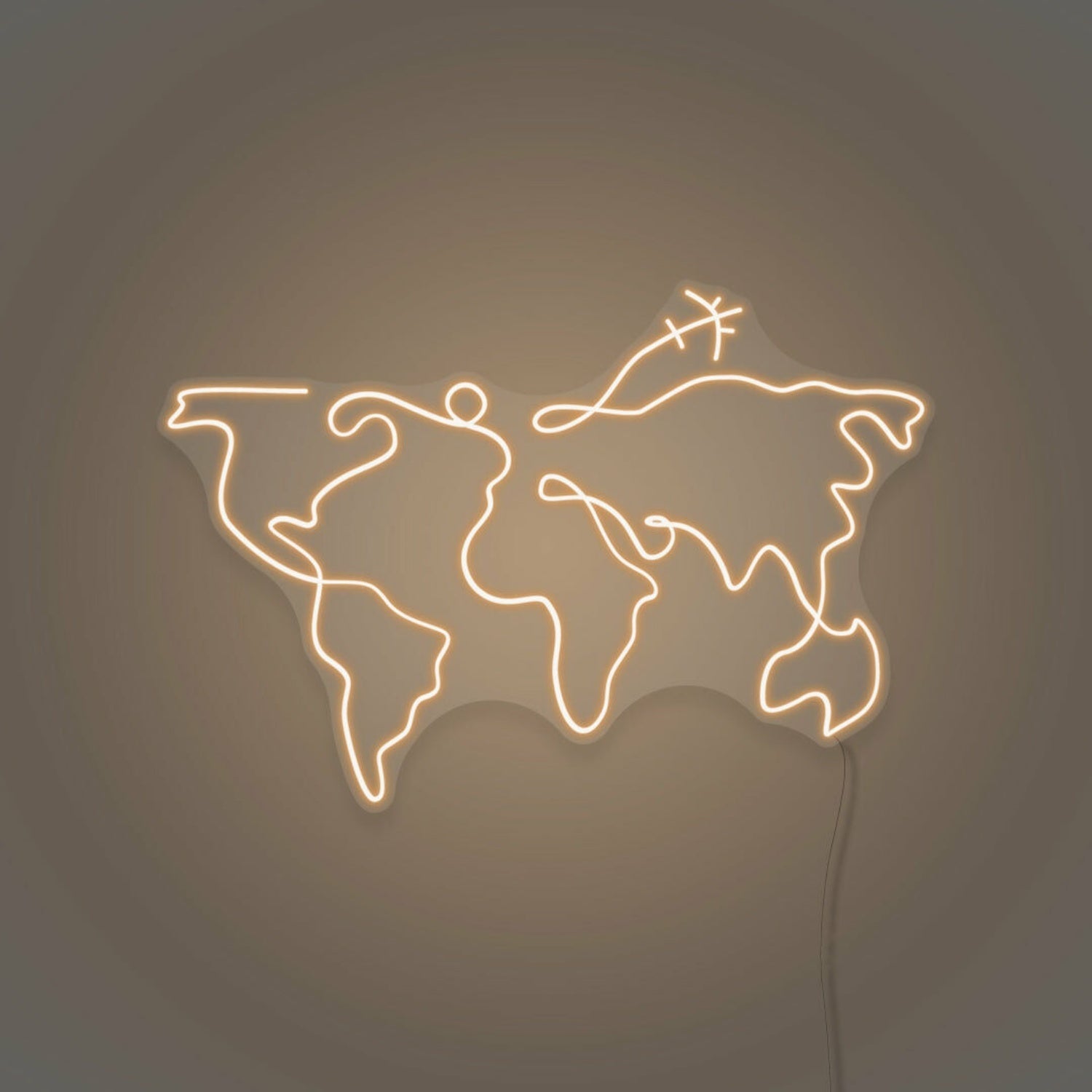 World Map Led Neon Sign - Shineneon