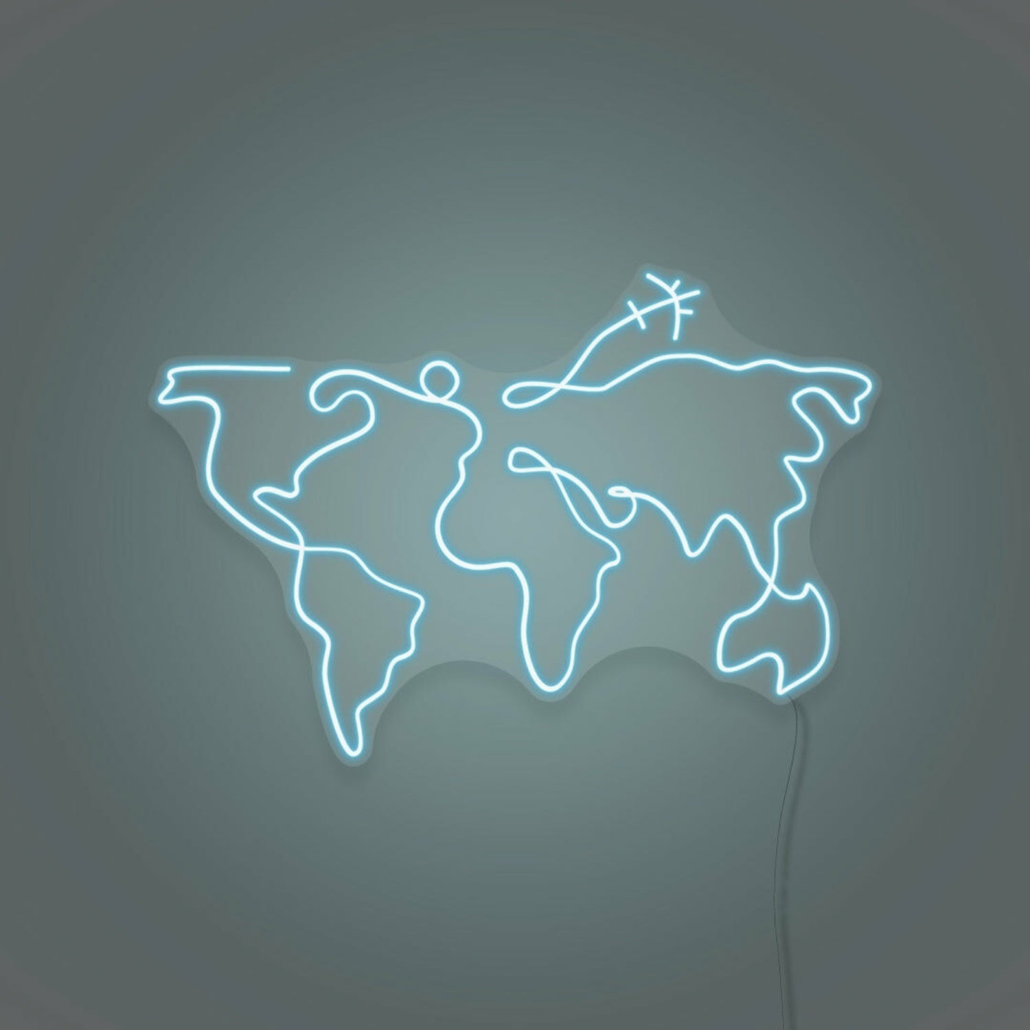 World Map Led Neon Sign - Shineneon