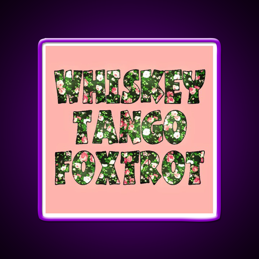 Wtf Whiskey Drink Bar Led Neon Sign Rgb Color