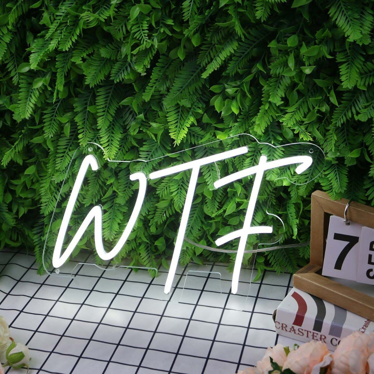 Wtf White Led Neon Sign - Shineneon