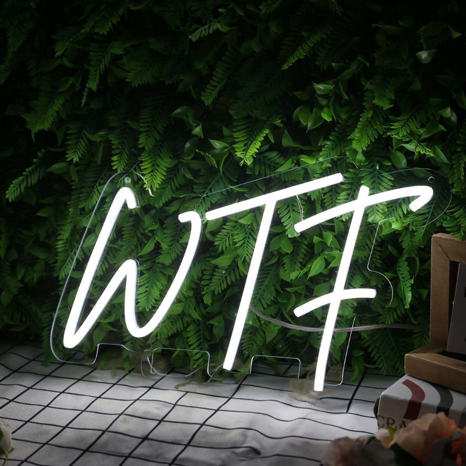 Wtf White Led Neon Sign - Shineneon