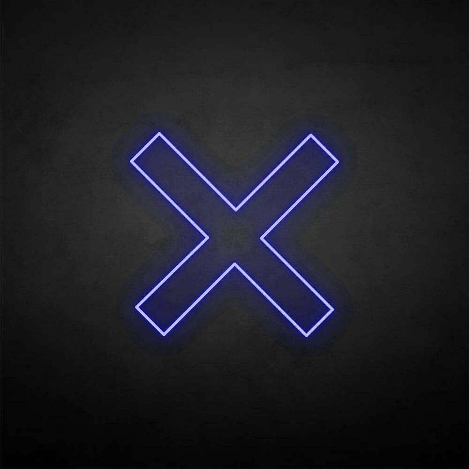 X - Mark Led Neon Sign - Shineneon