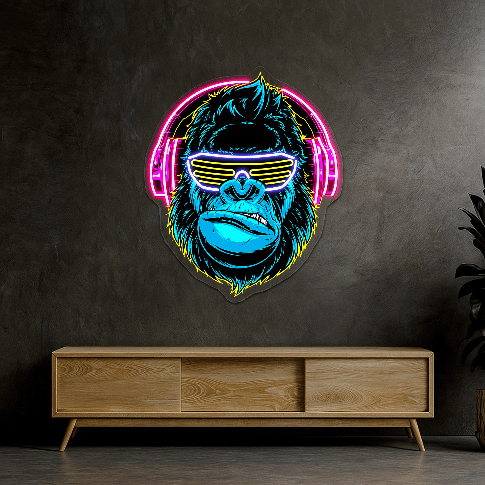 Beast LED Neon Sign Light Pop Art