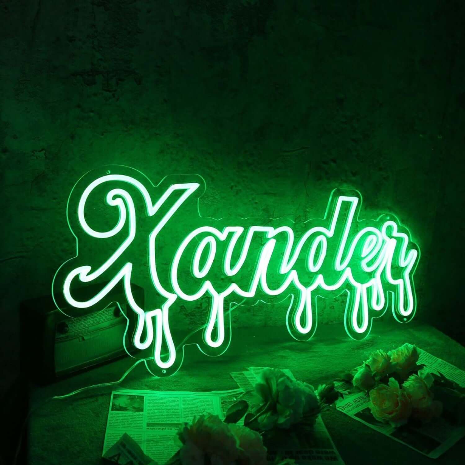 Xander Green Led Neon Sign | Shineneon
