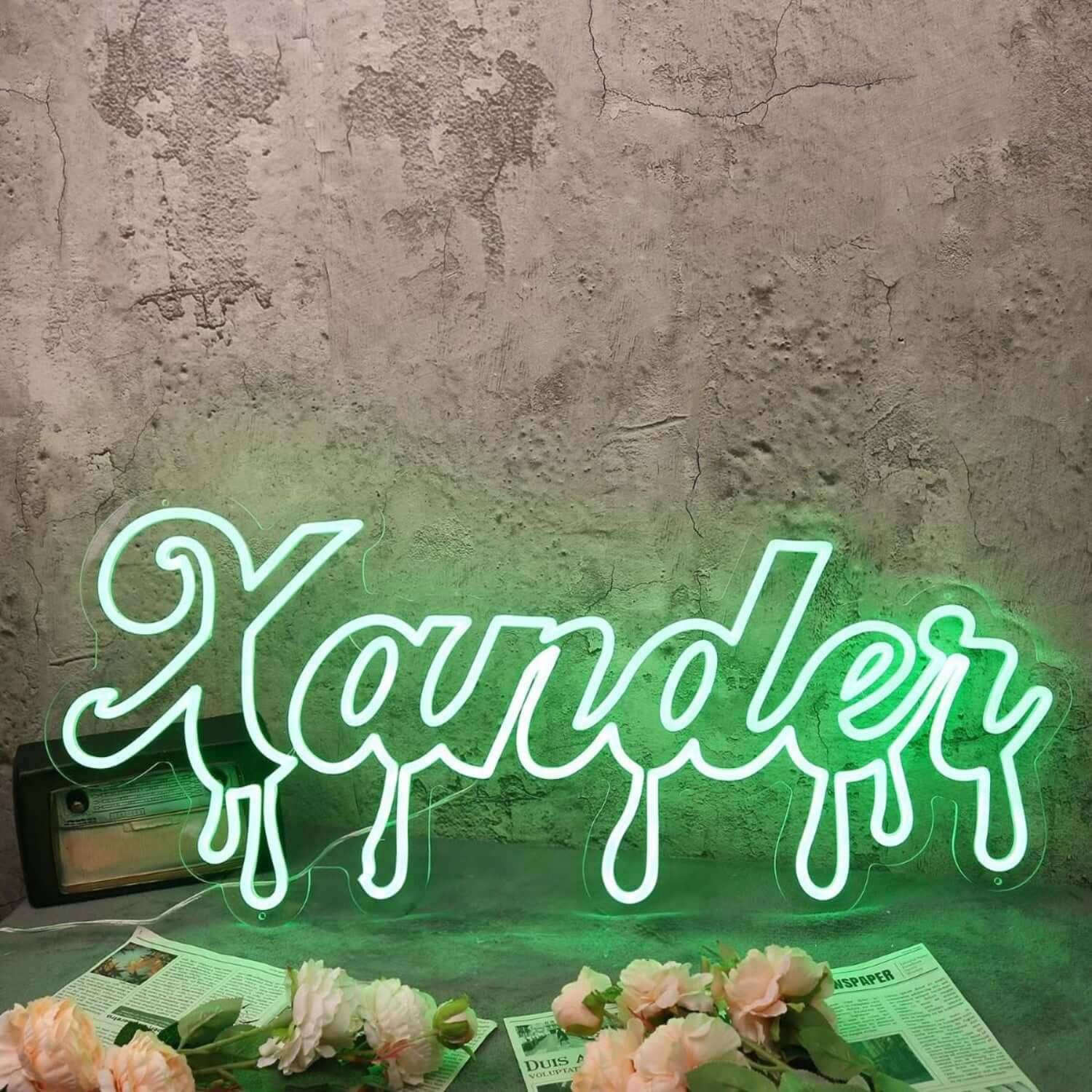Xander Green Led Neon Sign - Shineneon
