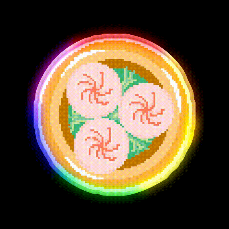 Xiaolongbao Led Neon Sign Chinese Food Rgb Color