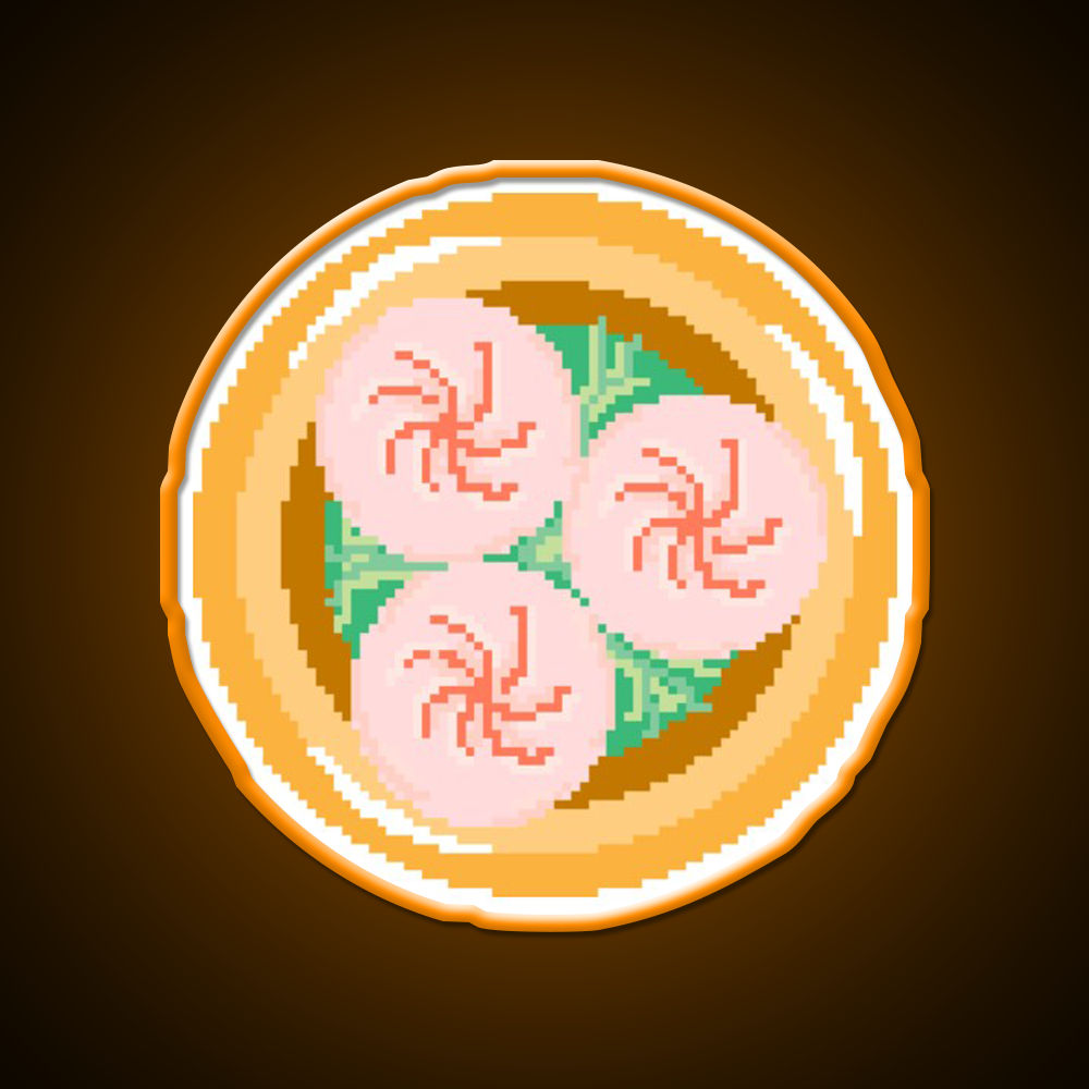 Xiaolongbao Led Neon Sign Chinese Food Rgb Color