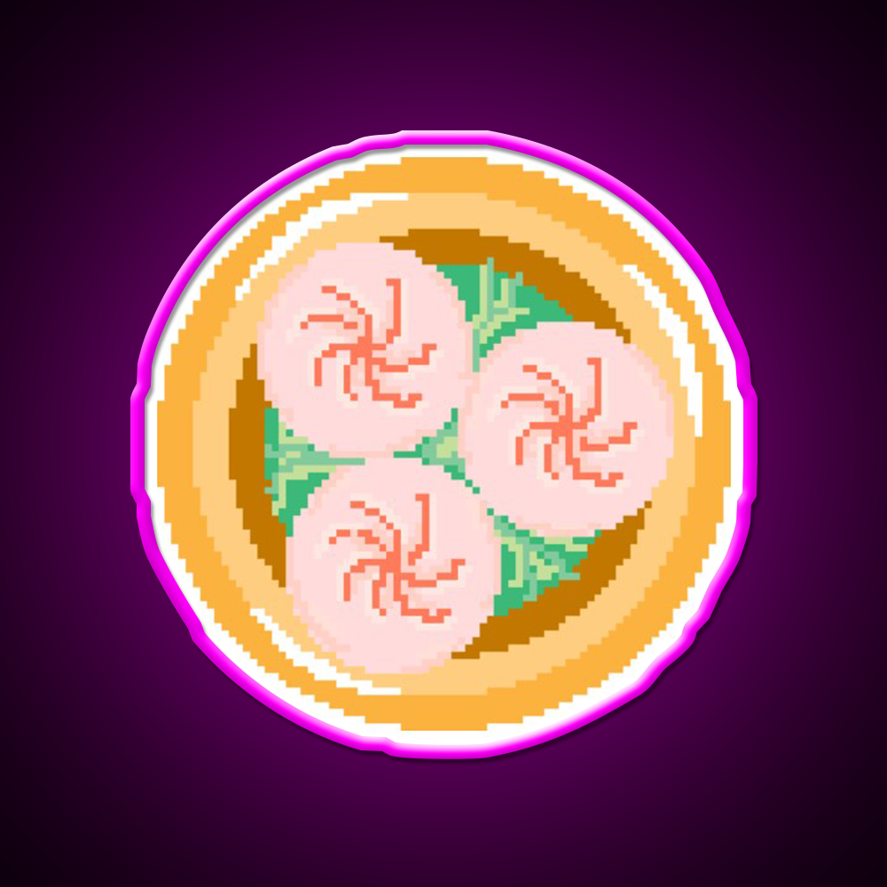 Xiaolongbao Led Neon Sign Chinese Food Rgb Color