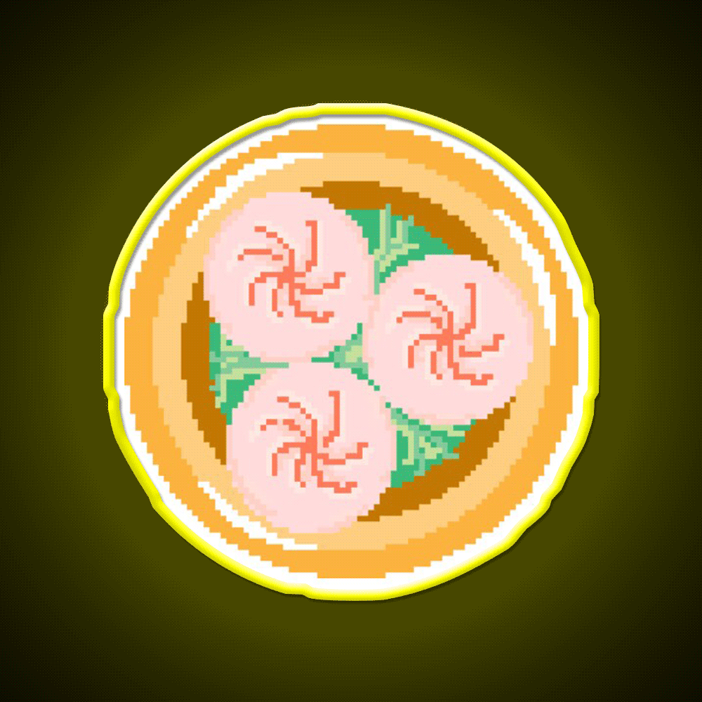 Xiaolongbao Led Neon Sign Chinese Food Rgb Color