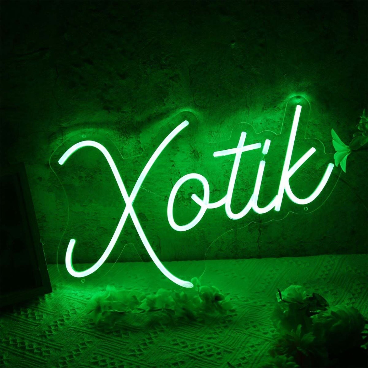 Xotik Green Led Neon Sign - Shineneon