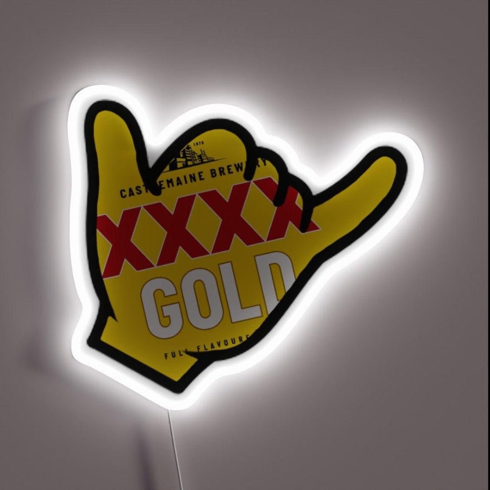 Xxxx Gold 4x4 Rgb Led Neon Sign - Shineneon