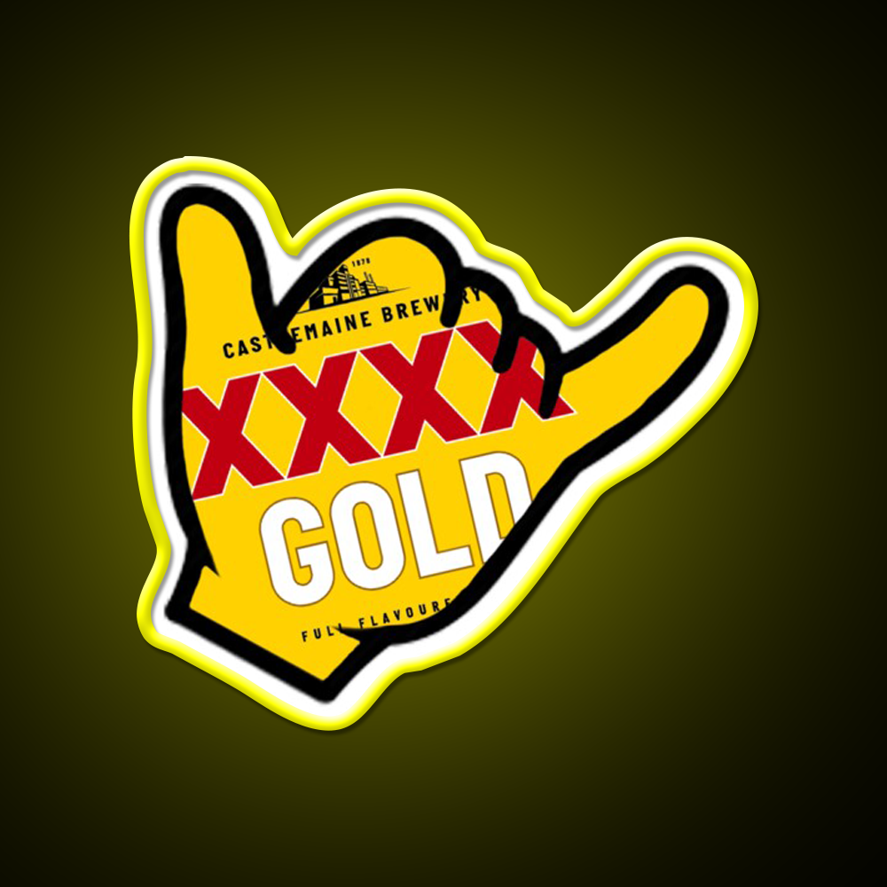 Xxxx Gold Beer Bar Decor Led Neon Sign Rgb Color - LED neon sign view 7