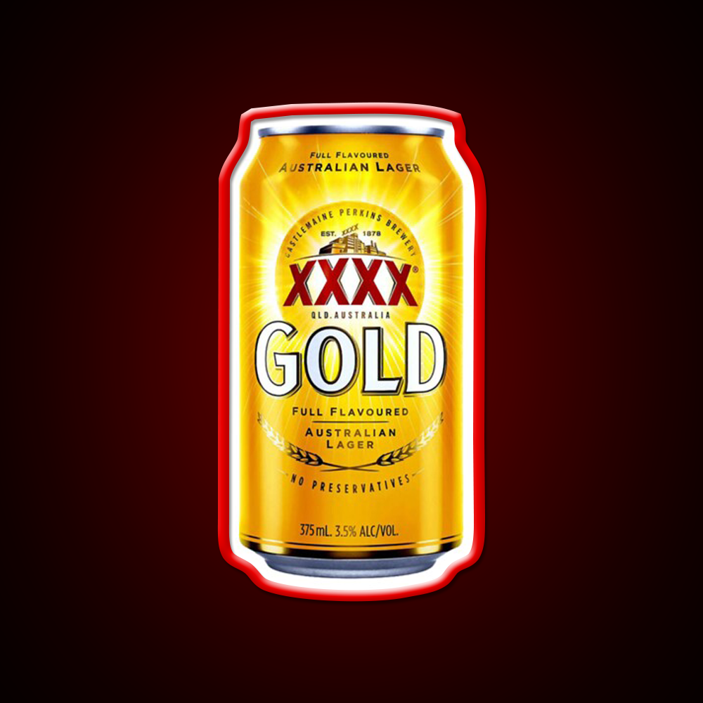 Xxxx Gold Can Beer Bar Decor Led Neon Sign Rgb Color - LED neon sign view 10