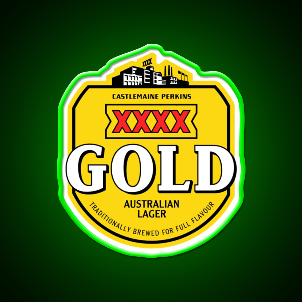 Xxxx Gold Logo Beer Bar Decor Led Neon Sign Rgb Color - LED neon sign view 8