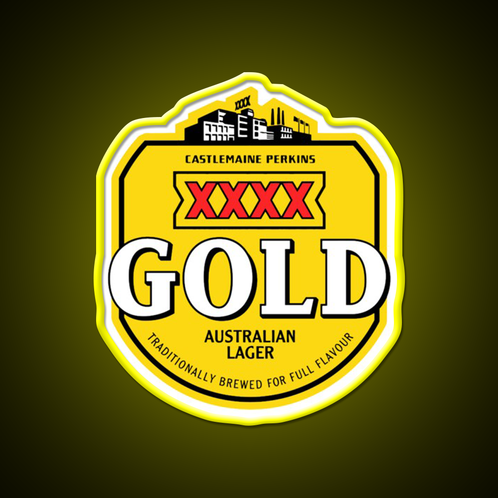 Xxxx Gold Logo Beer Bar Decor Led Neon Sign Rgb Color - LED neon sign view 7