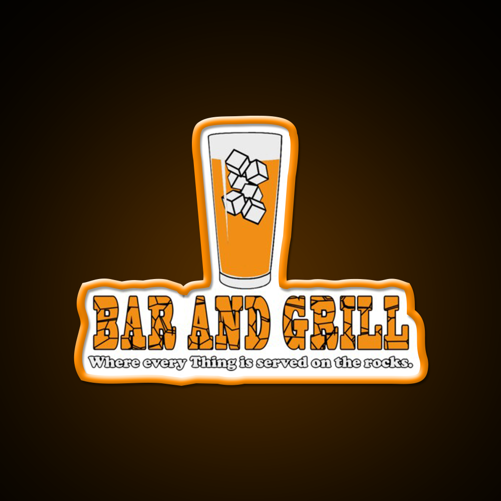 Yancy Street Bar And Grill Man Cave Bar Led Neon Sign Rgb Color