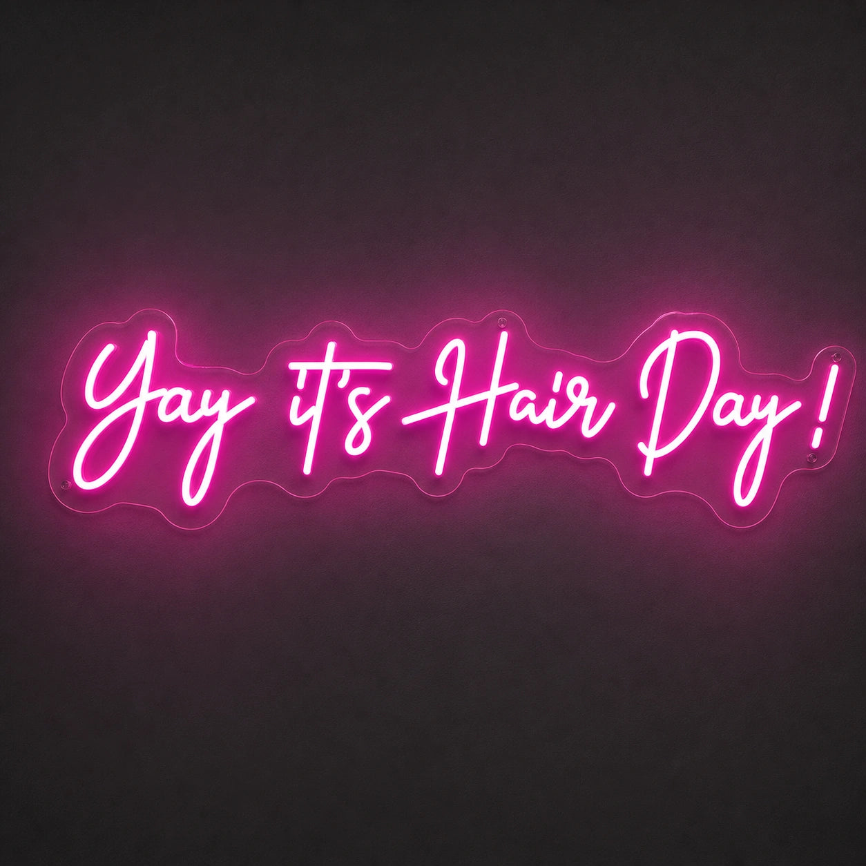 Yay It S Hair Day LED Neon Sign main product image