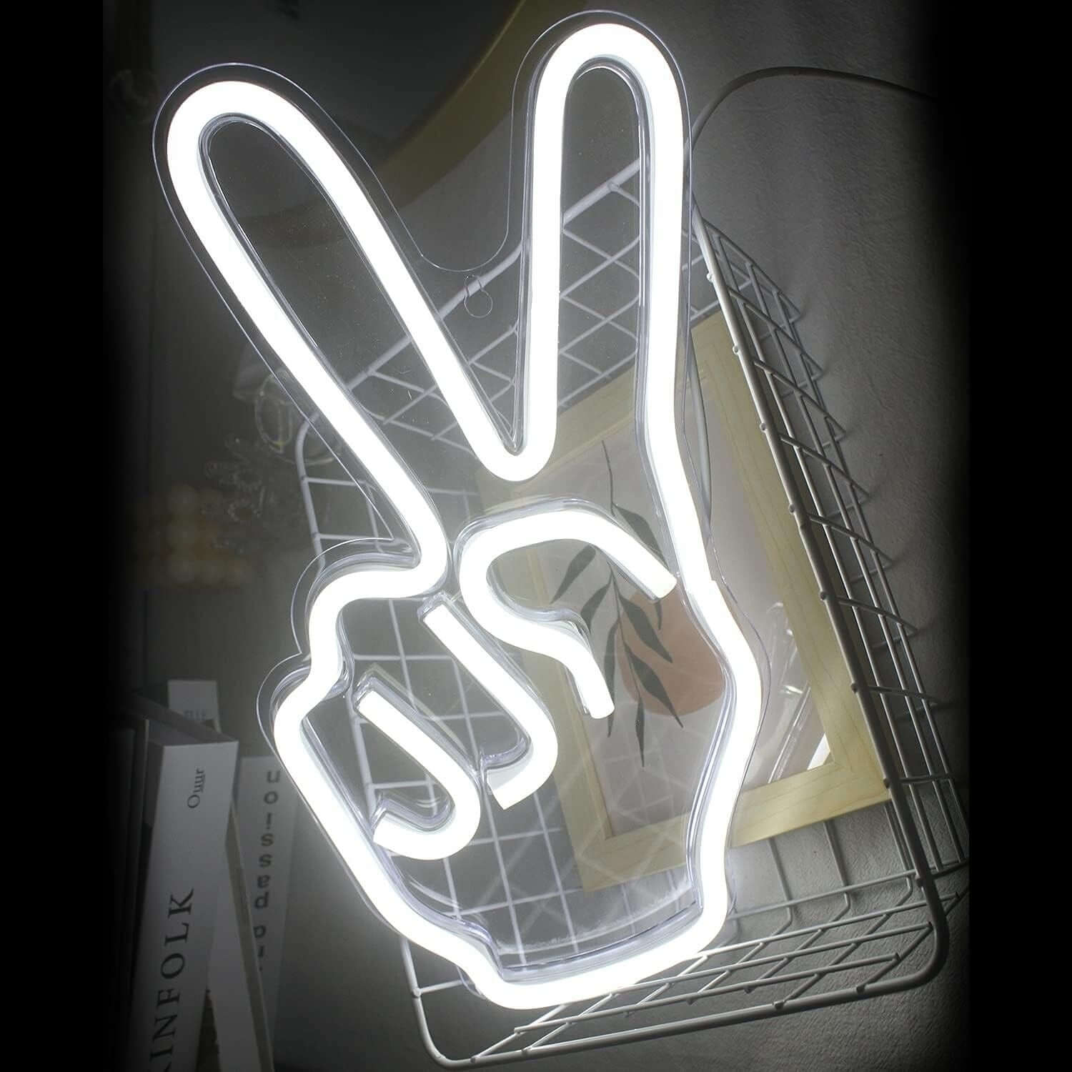 Yeap Gestures Led Neon Sign Fun Decor - Shineneon