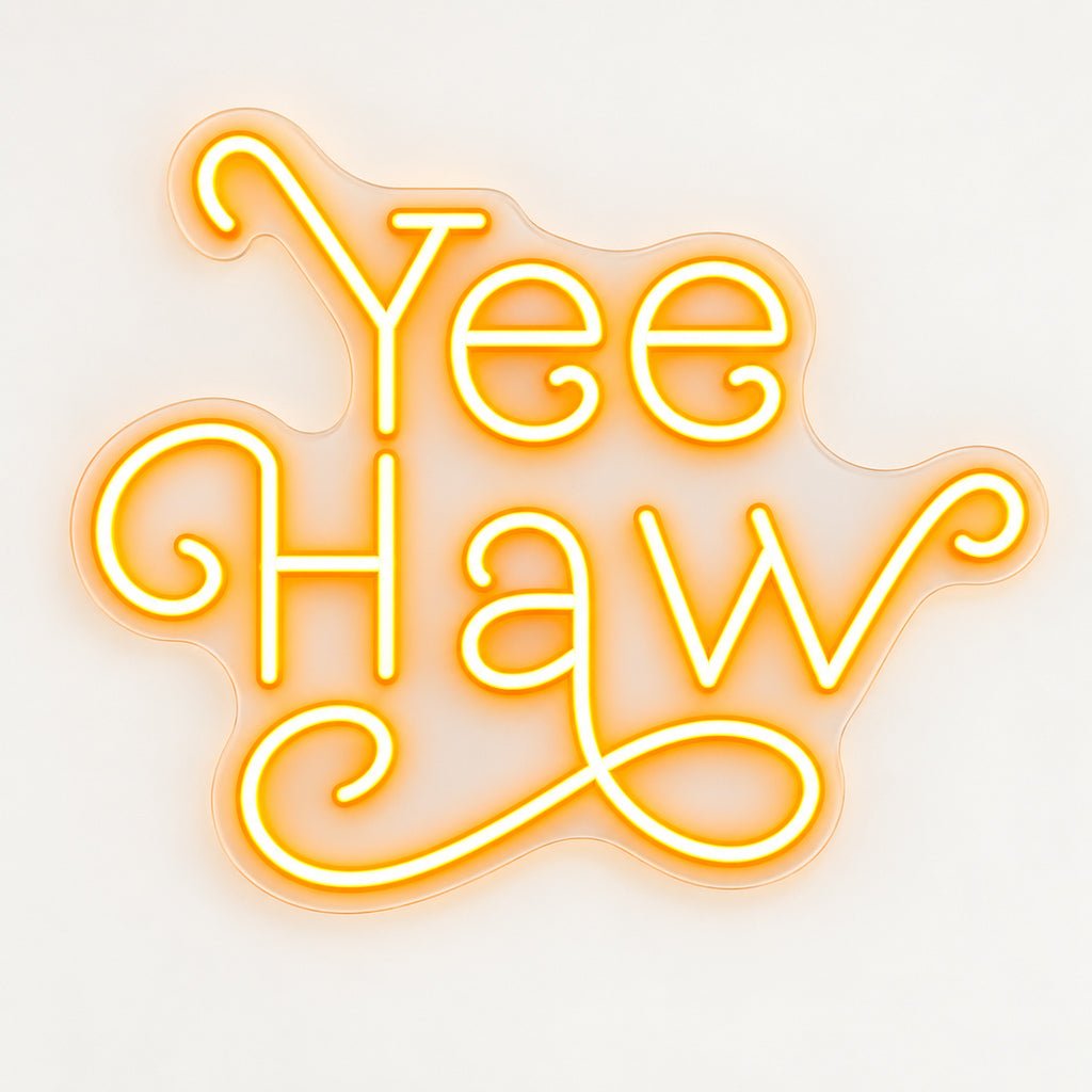 Yeehaw Western Room LED Neon Sign - Shineneon